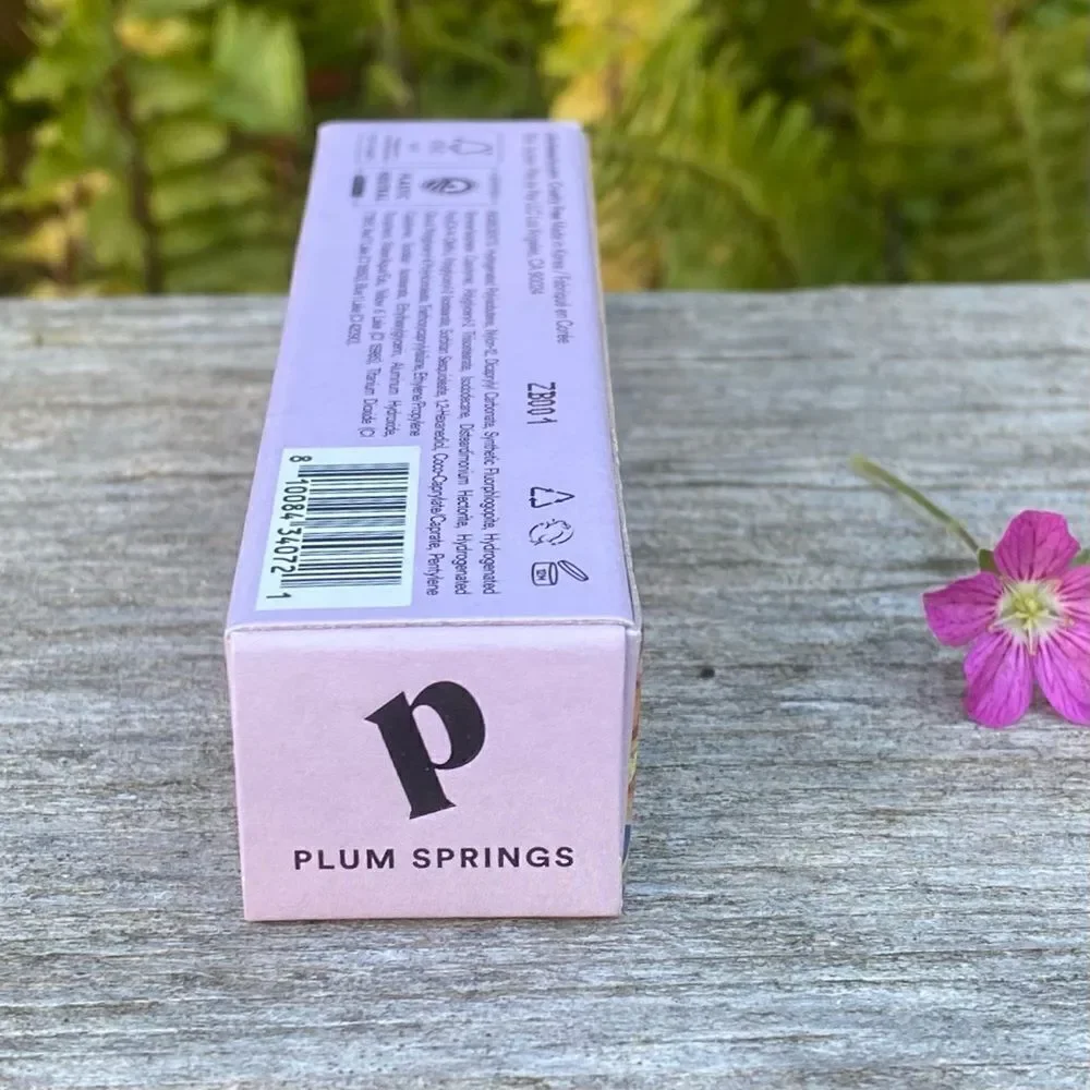 NIB New Pley Beauty Festival Flush Cheek + Lip Color Plum Springs 10ml Berry